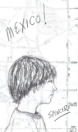 drawing of spencer for sketchbook project