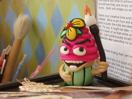 cupcake studio mascot