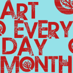 Art Every Day Month Logo, http://creativeeveryday.com/