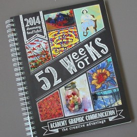52 Weeks 52 Works Desk Calendar, cover