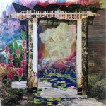 Garden-Shrine, a collage by Karen Koch, 2014, Life Needs Art