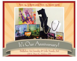 1st anniversary celebration art studio in hudson