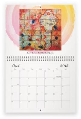 April 2015 Calendar Page