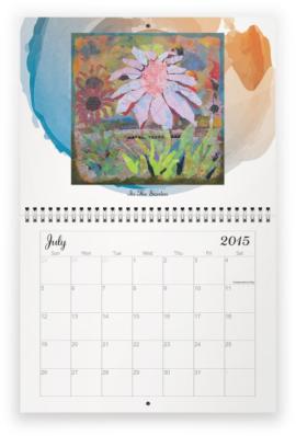 July 2015 Calendar Page