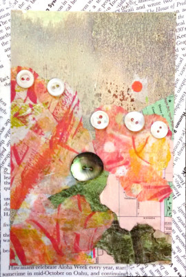 All Buttoned Up #7, a collage