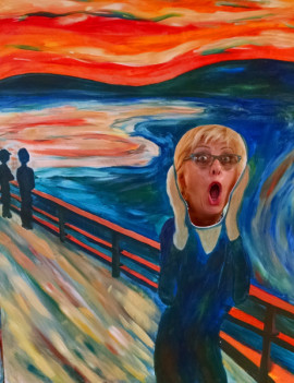 The Scream, Copy, For Hudson's Art Hop