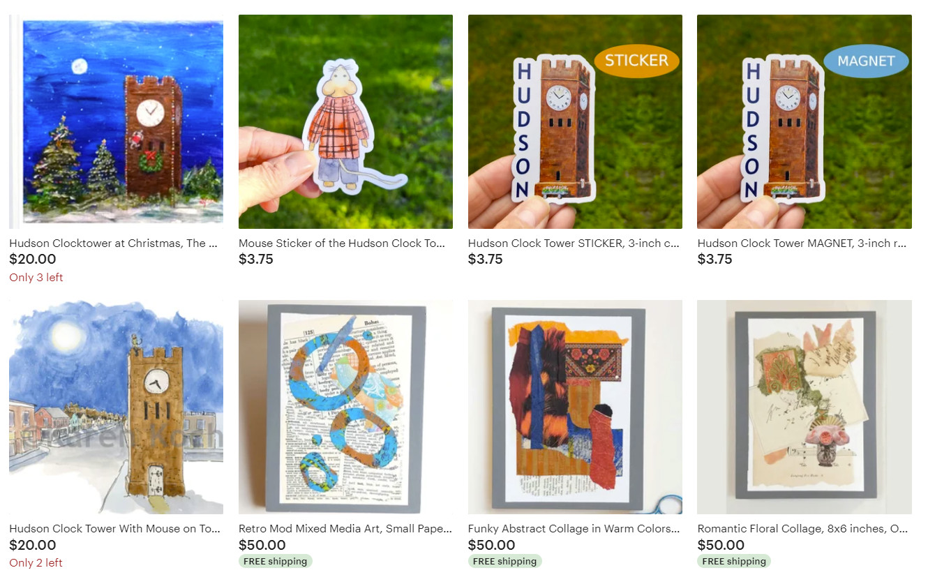 Etsy Shop for Karen Koch, Life Needs Art