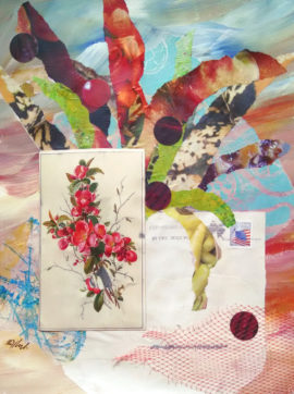 Remembrance, collage, by Karen Koch