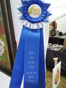 1st Place Blue Ribbon, Kent Art In The Park