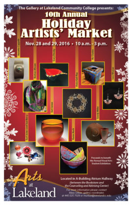 Holiday Artists’ Market at Lakeland Community College