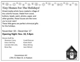 Tiny Homes For The Holidays, Details
