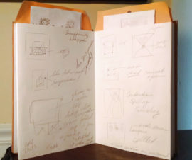 Handmade Envelope Sketchbook, page 03