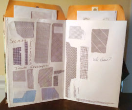 Handmade Envelope Sketchbook, page 10