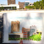 Akron Urban Sketch