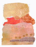 Elemental 2, a collage on paper, by Karen Koch