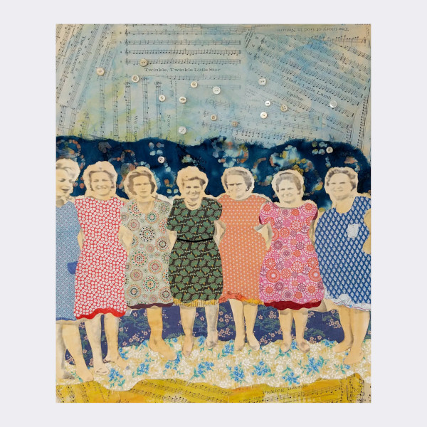 collage of 7 women by Karen Koch