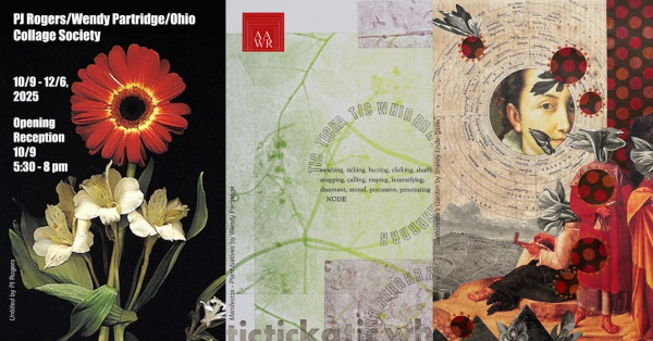 Ohio Collage Society Opening Reception at Artist Archives of the Western Reserve 2025