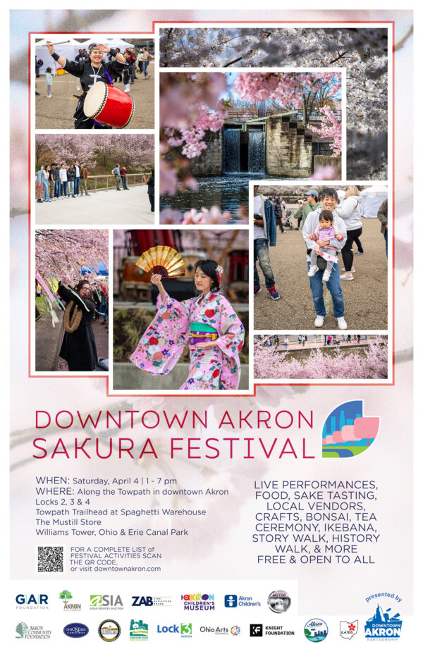 akron sakura fest poster 2026