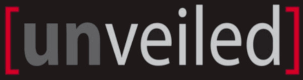 logo for unveiled mentor art show